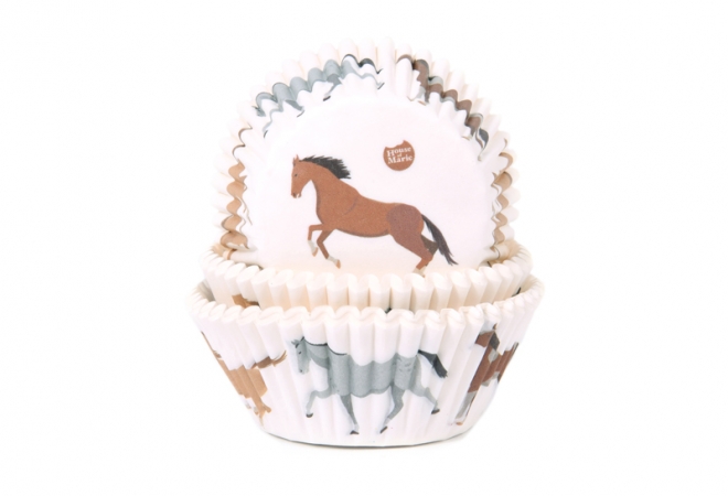 Baking cups Paarden