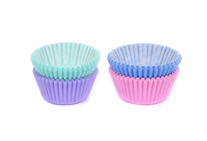 Baking cups Mini assorti pastel 35x23mm