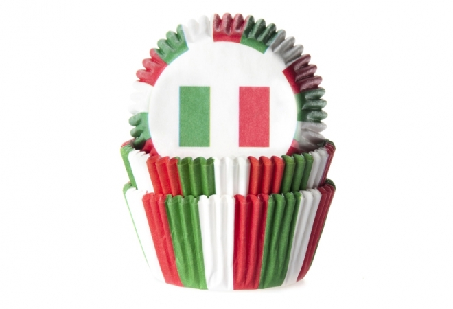 Baking cup vlag Italië 50x33 mm
