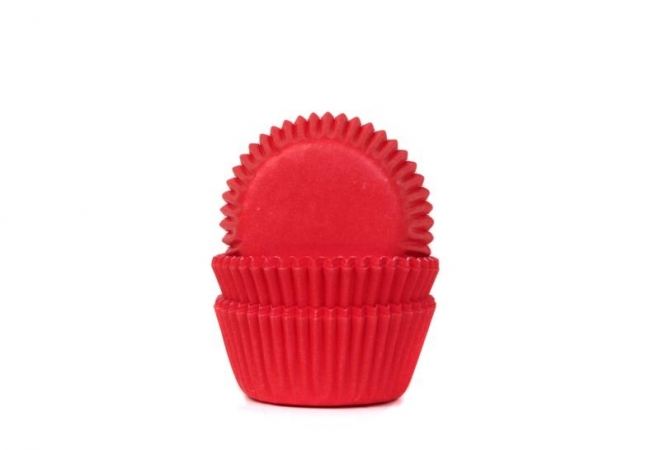 Bulk MINI baking cup Red Velvet  35x22,5 mm