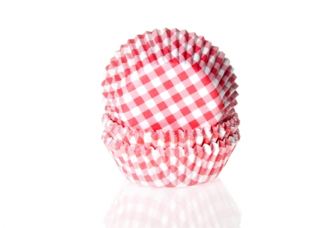 Mini Baking cup  ruit rood 35x22.5 mm 