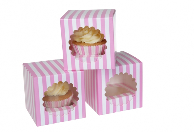 1 cupcakedoos Circus - 3 stuks in consumentverpakking