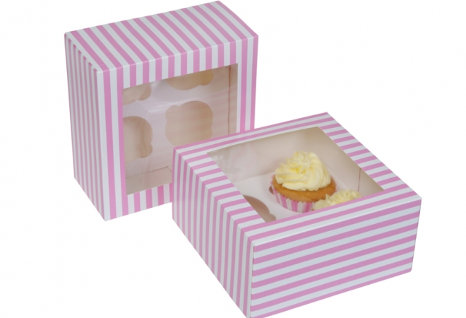 4 cupcakebox Circus - 2 stuks in consumentenverpakking