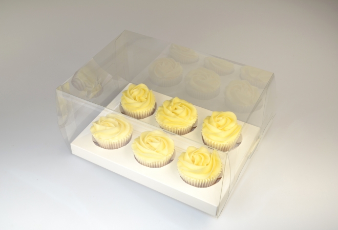 Clear 12 cupcakebox