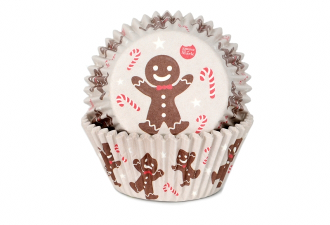 baking cups Gingerbread 50x32.5mm