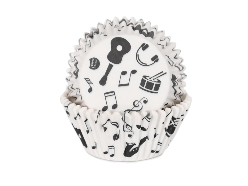 Baking cups Muziek 50x325mm